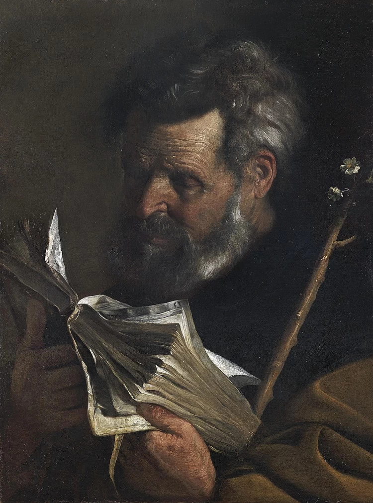 San Giuseppe legge un libro